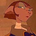 Captain Amelia from Treasure Planet.